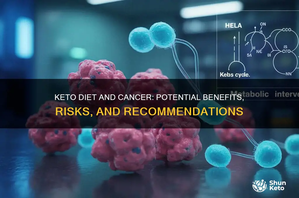 is keto diet recommended for cancer patients