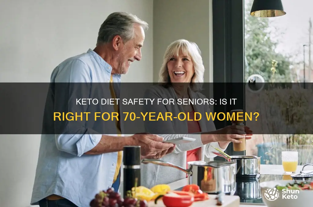 is keto diet safe for 70 year old woman