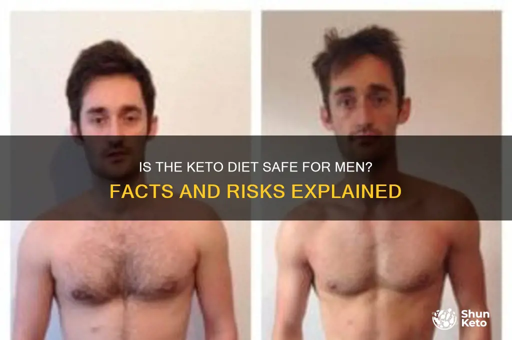 is keto diet safe for men