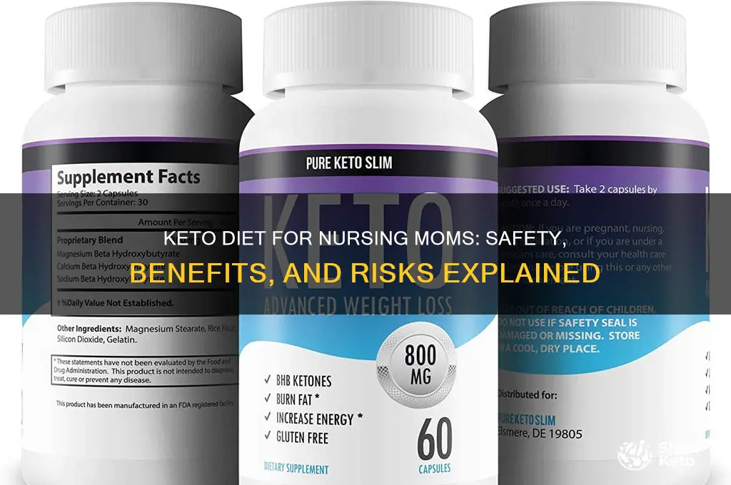 is keto diet safe for nursing moms