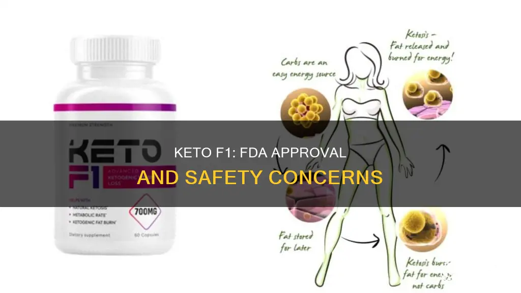 is keto f1 fda approved