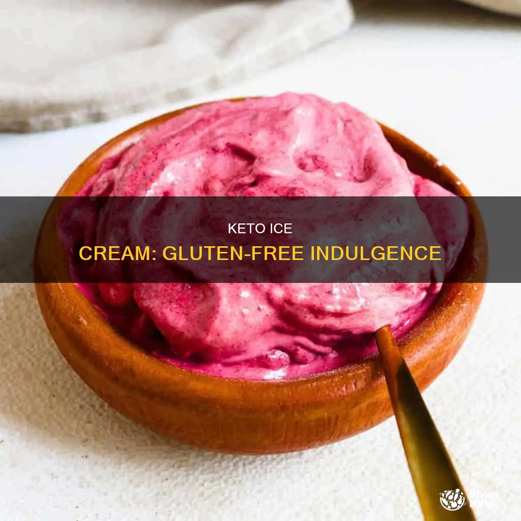 is keto ice cream gluten free