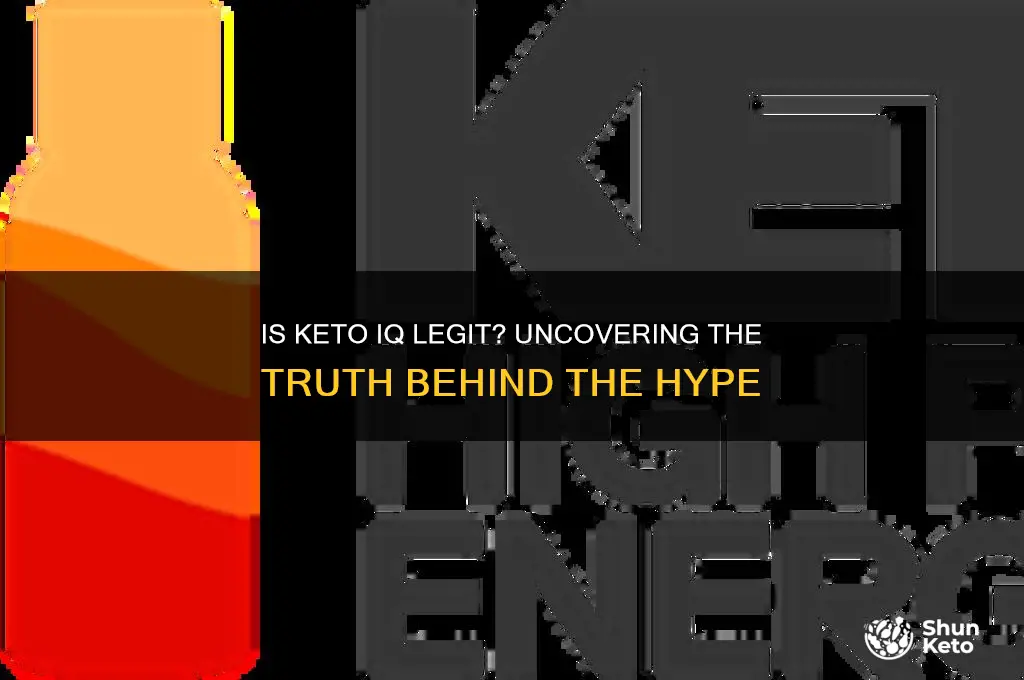 is keto iq for real