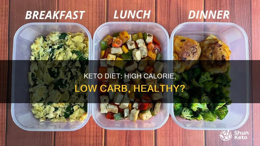 is keto low carb high calorie