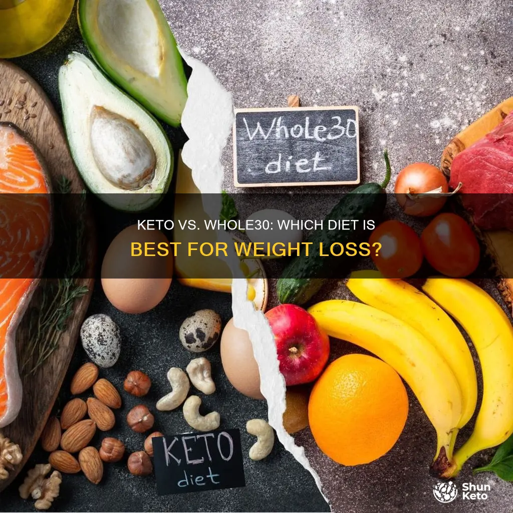 is keto or whole30 better for weight loss