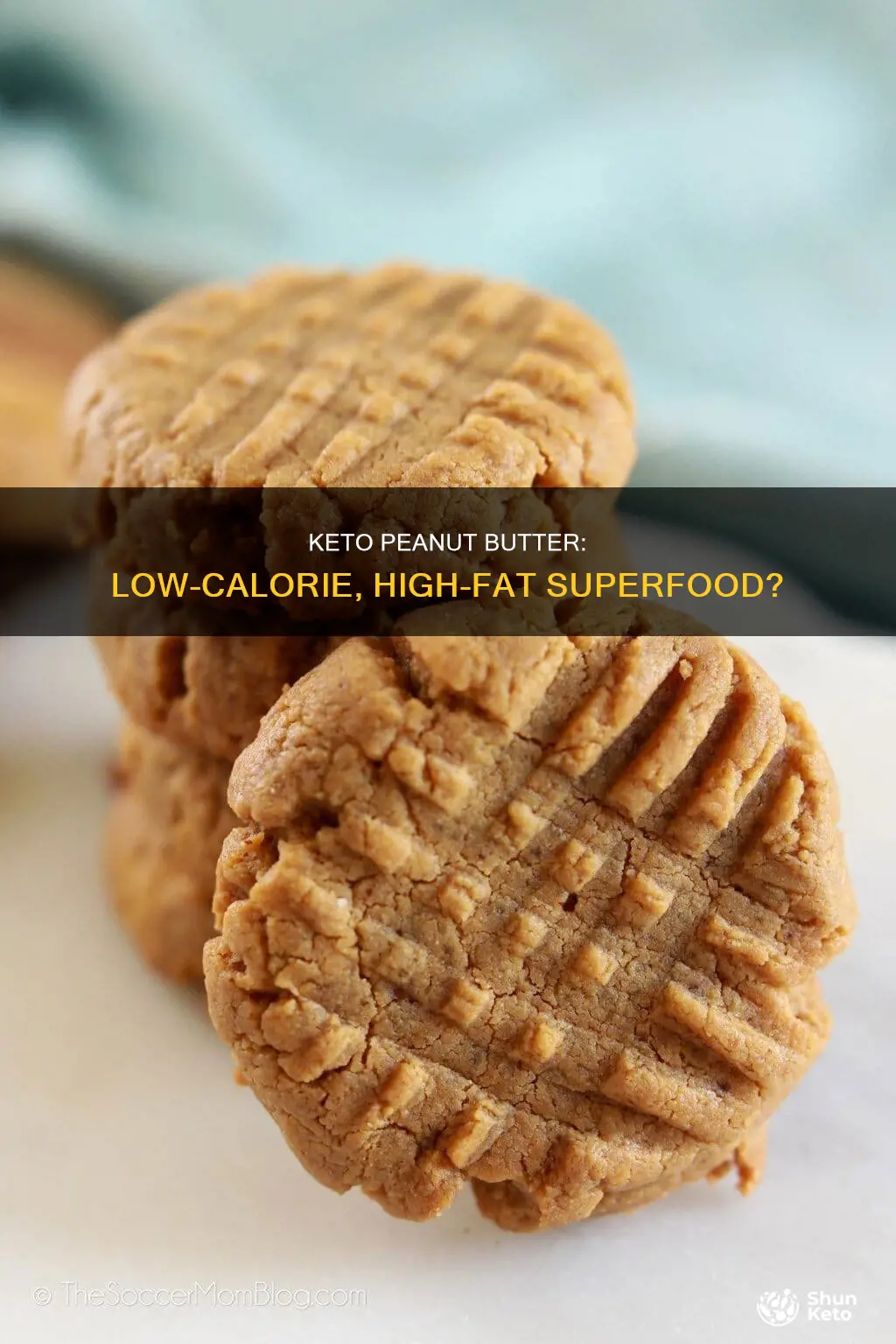 is keto peanut butter low calorie