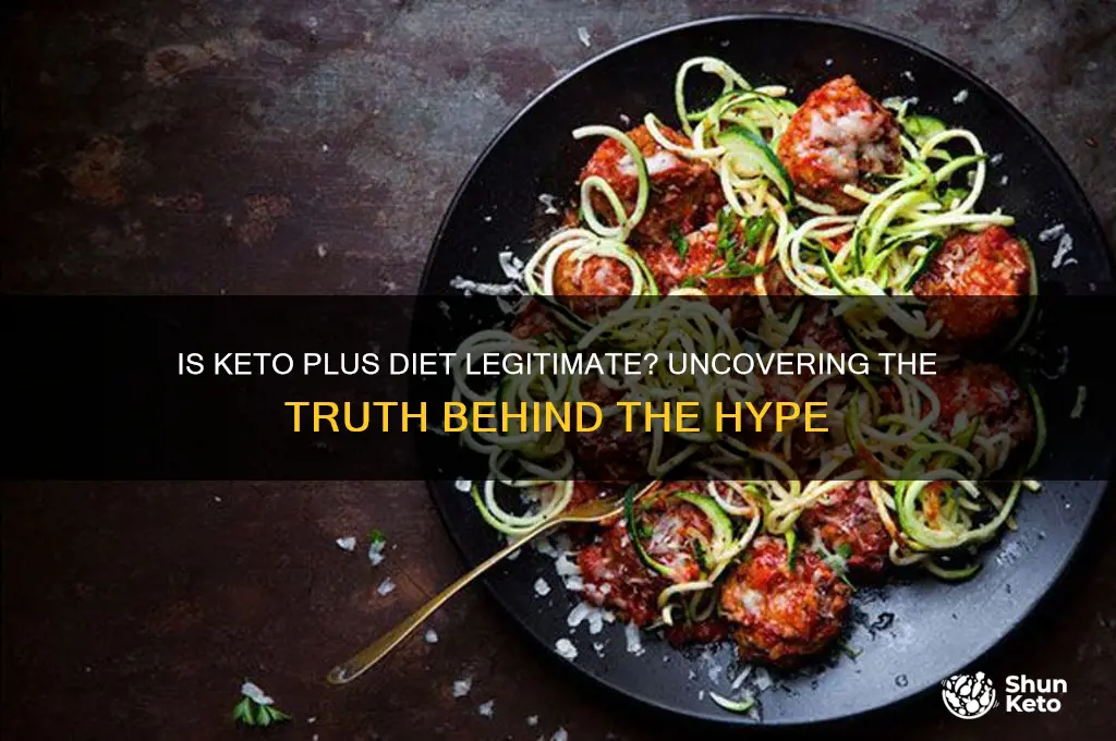 is keto plus diet legitimate