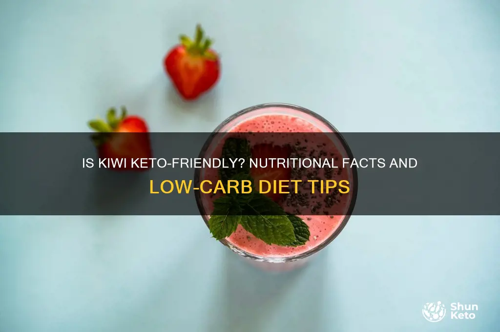 is kiwi keto friendly to eat