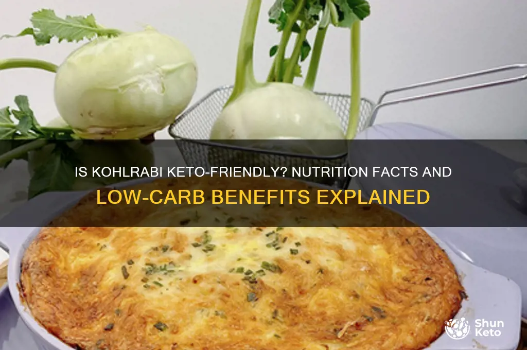 is kohlrabi keto