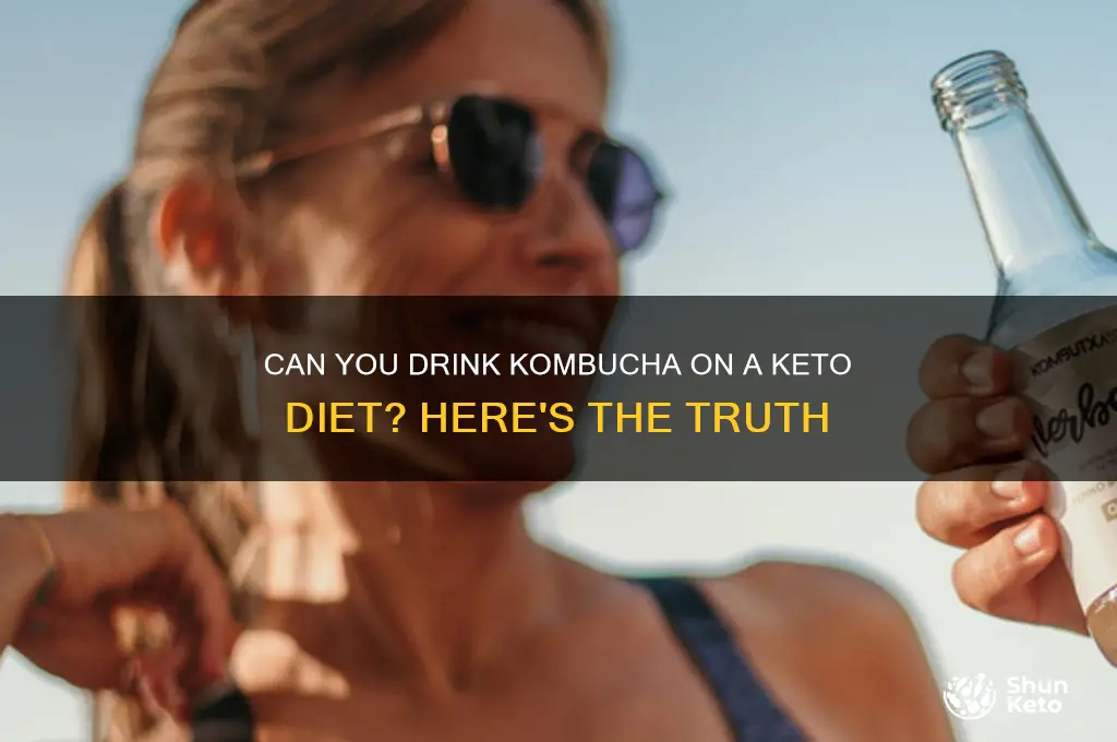 is kombucha allowed on keto diet