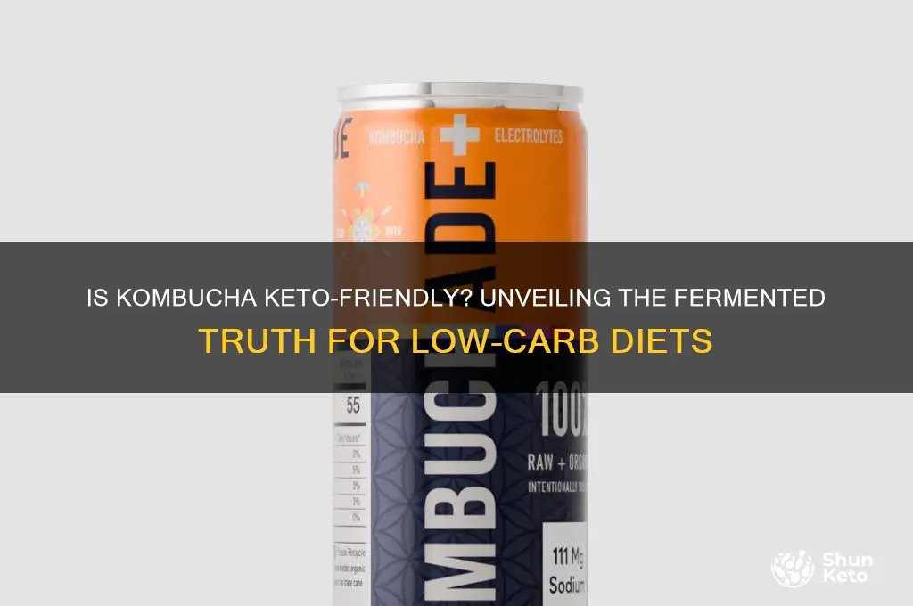 is kombucha keto