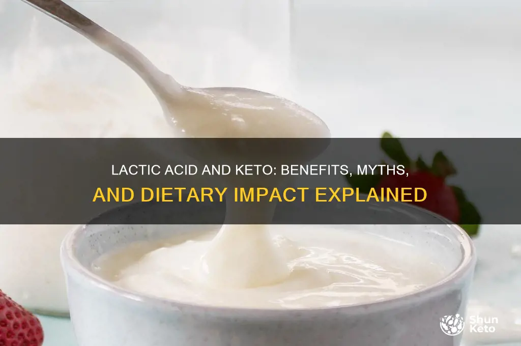 is lactic acid on a keto diet