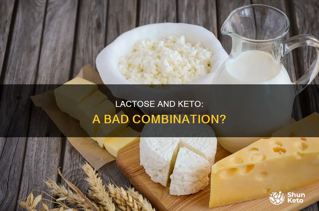 is lactose bad on keto