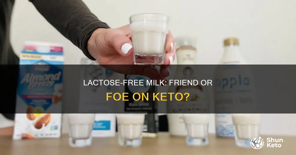 is lactose free milk okay on keto kiet