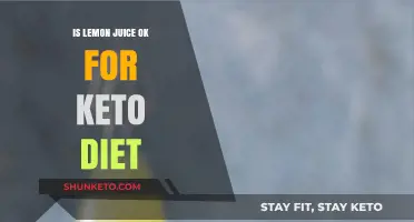 Lemon Juice and Keto: A Low-Carb, High-Fat Diet Friendly Option?