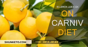 Lemon Juice: Friend or Foe on Carnivore Diet?