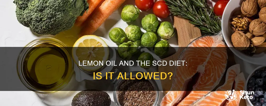 is lemon oil allowed on scd diet