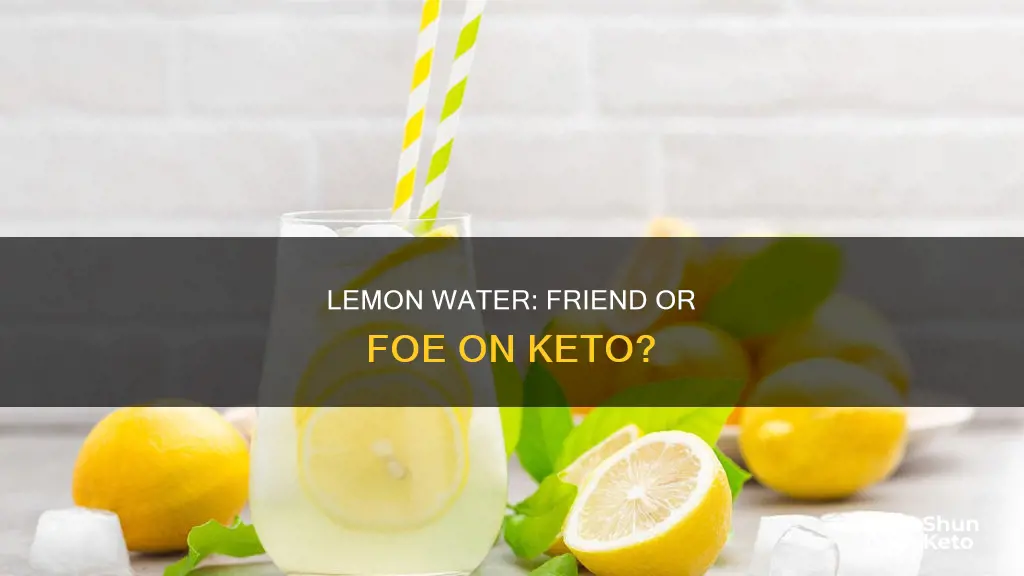 is lemon water okay for keto carbs