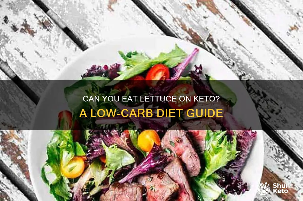 is lettuce allowed on keto diet