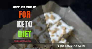 Is Light Sour Cream Keto-Friendly? Nutrition Facts and Tips