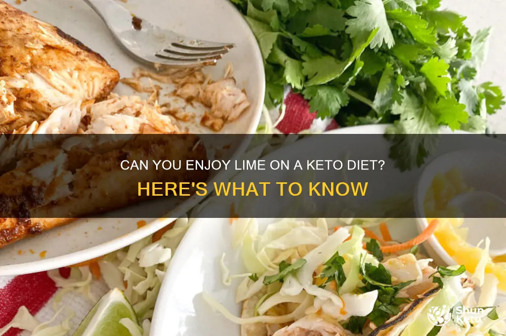 is lime allowed in keto diet