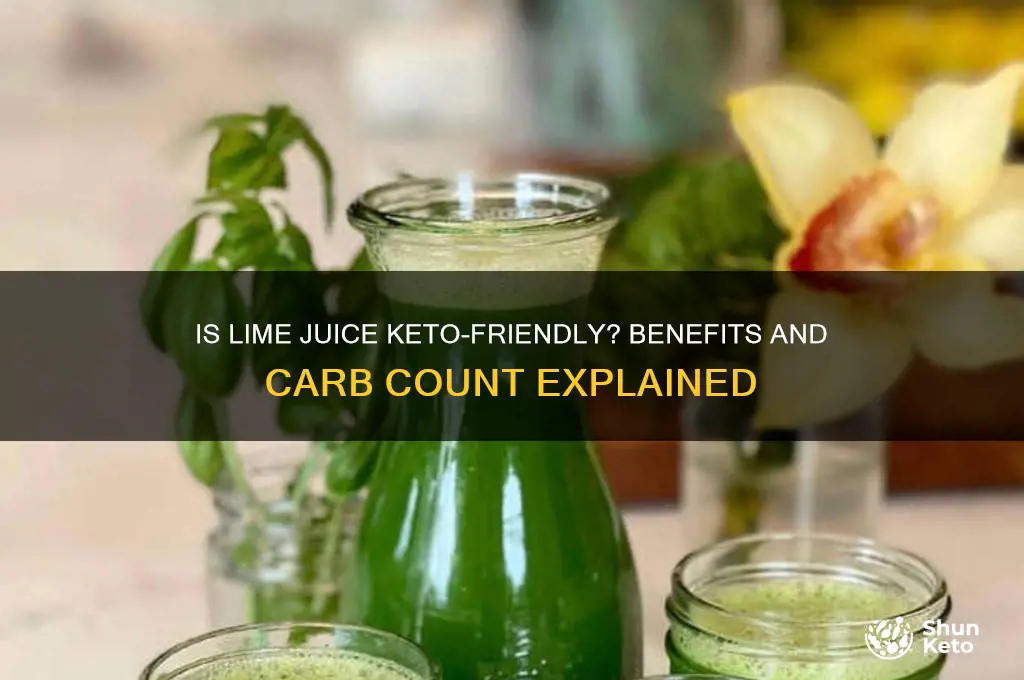 is lime juice keto