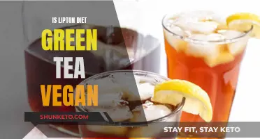 Is Lipton Diet Green Tea Vegan-Friendly?