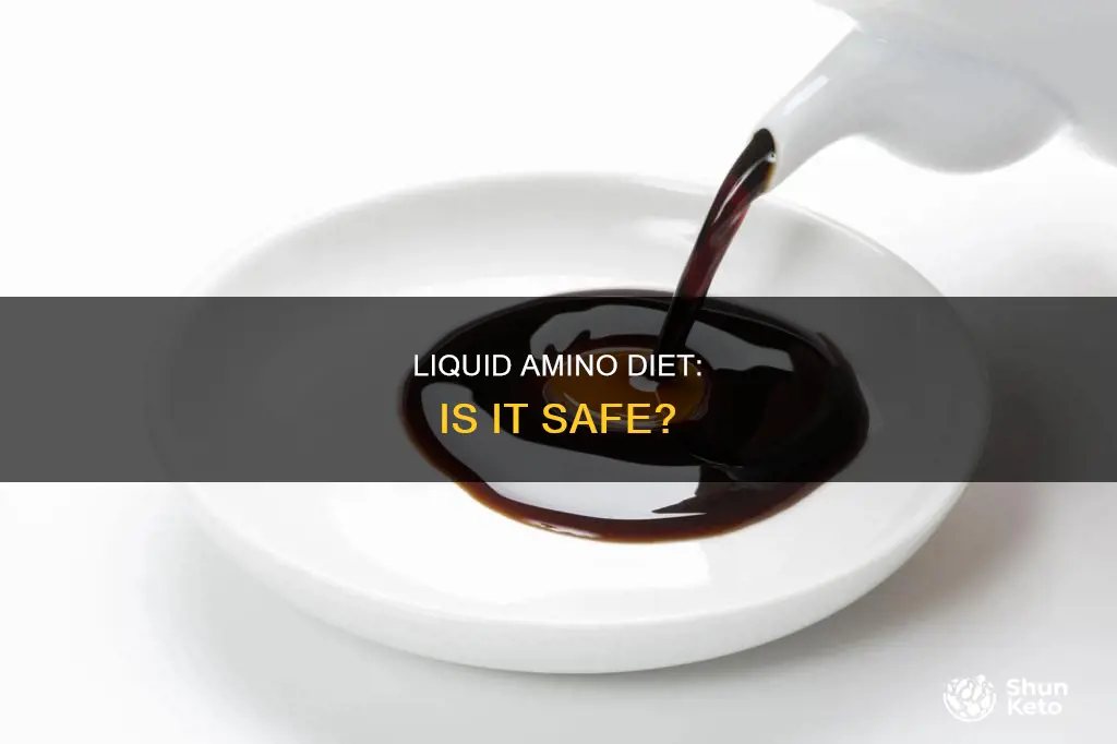 is liquid amino diet safe
