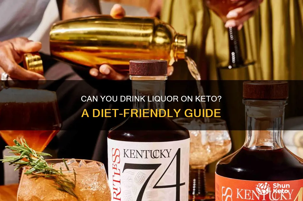 is liquor acceptable on a keto diet