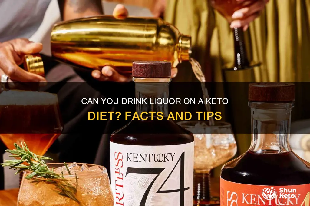 is liquor om on keto diet