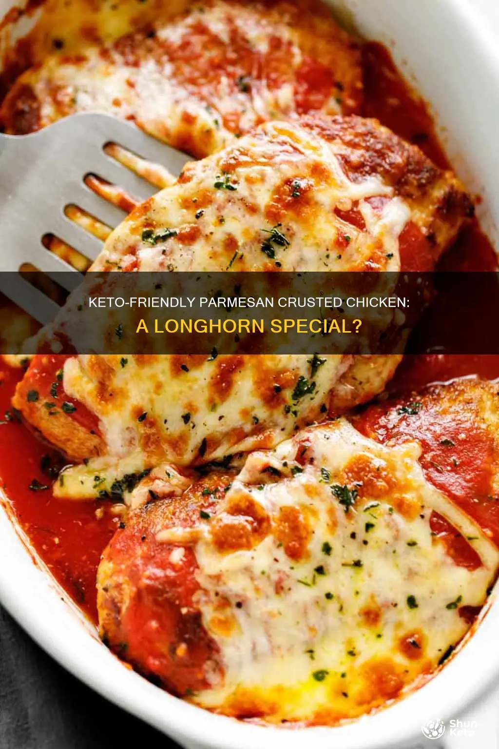 is longhorn parmesan crusted chicken keto