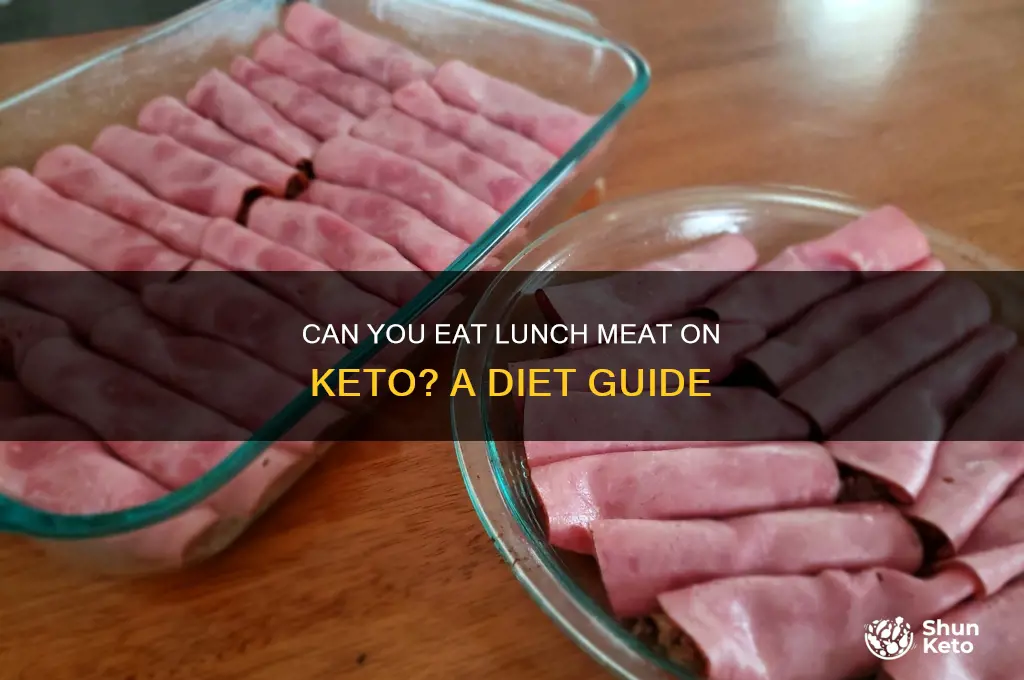 is lunch meat allowed on keto diet