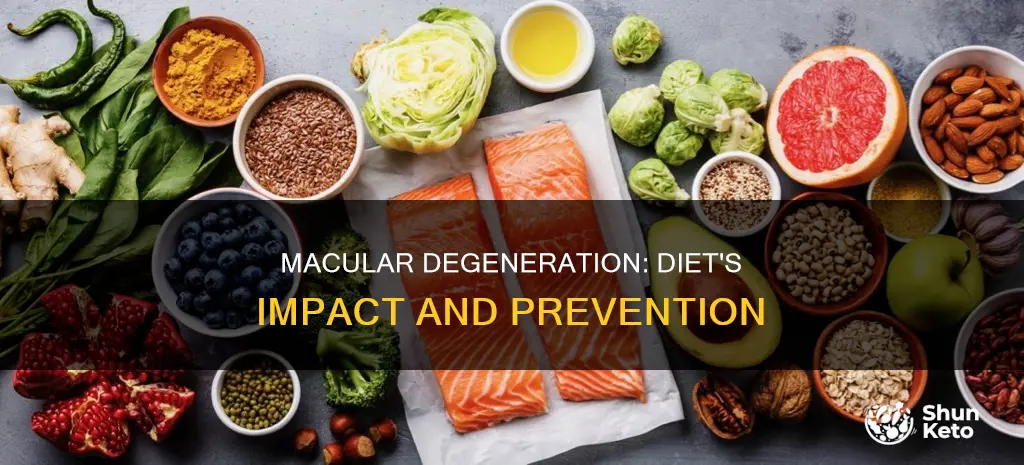 is macular degeneration caused by poor diet