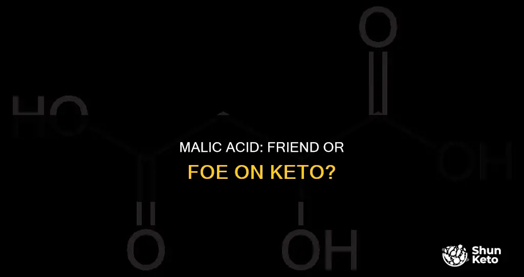 is malic acid bad for keto