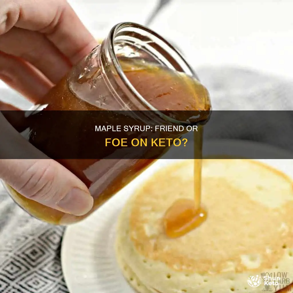 is maple syrup keto approved