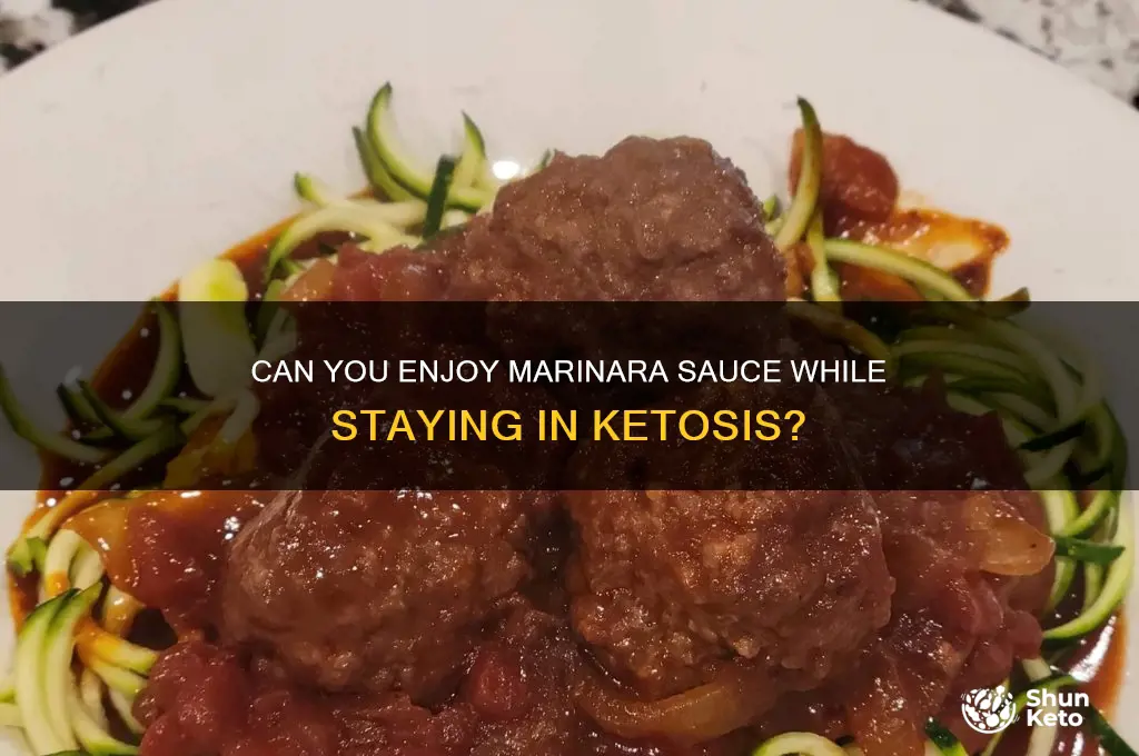 is marinara sauce on keto diet