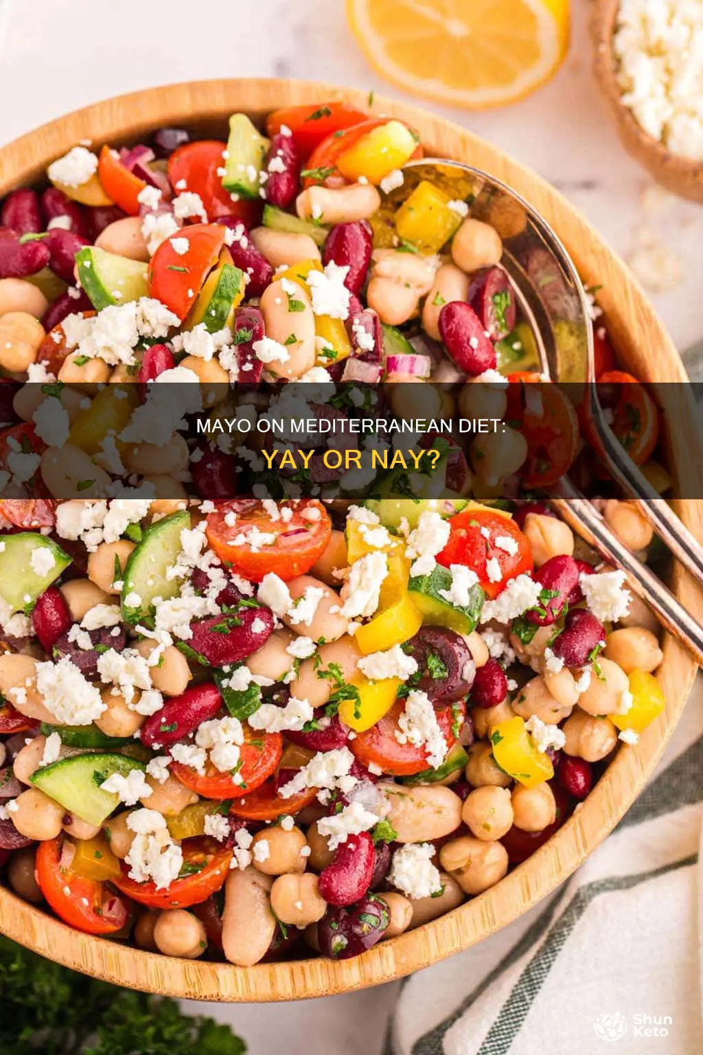 is mayo ok on mediterranean diet