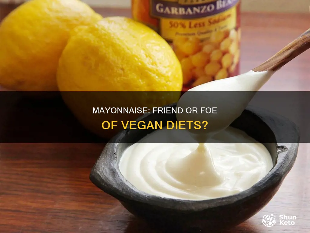 is mayonaise part of a vegan diet