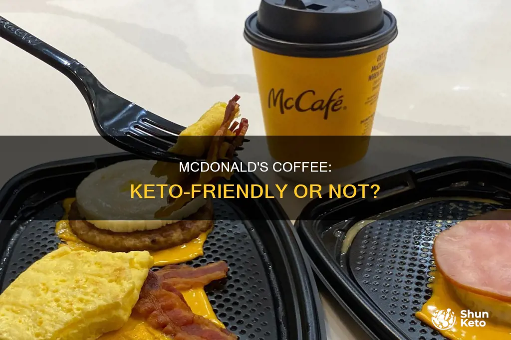 is mcdonalds coffee keto