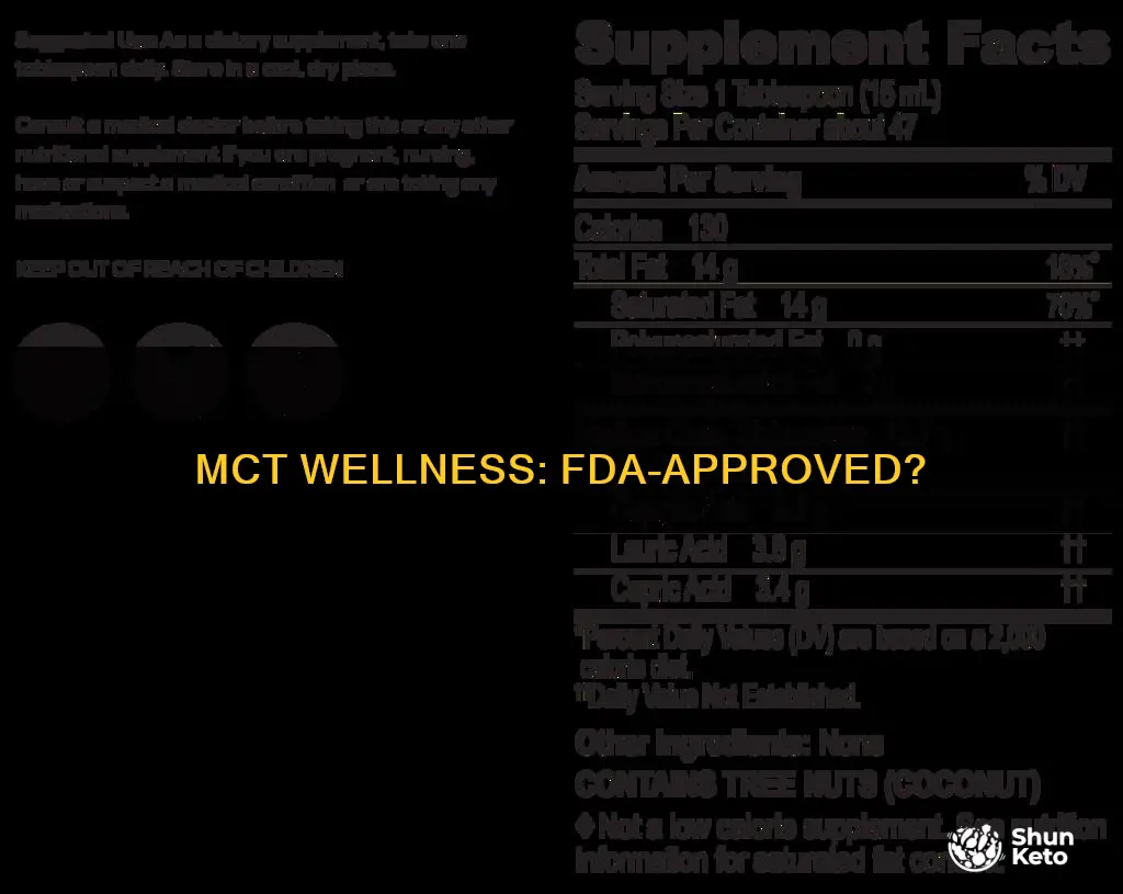 is mct wellness fda approved