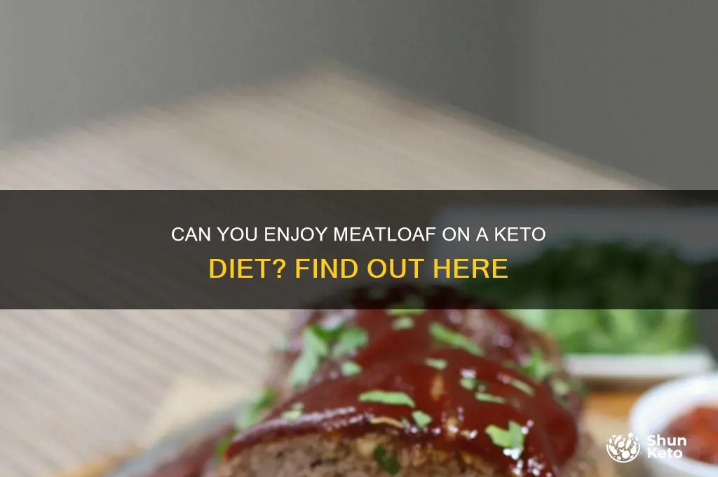 is meatloaf on keto diet