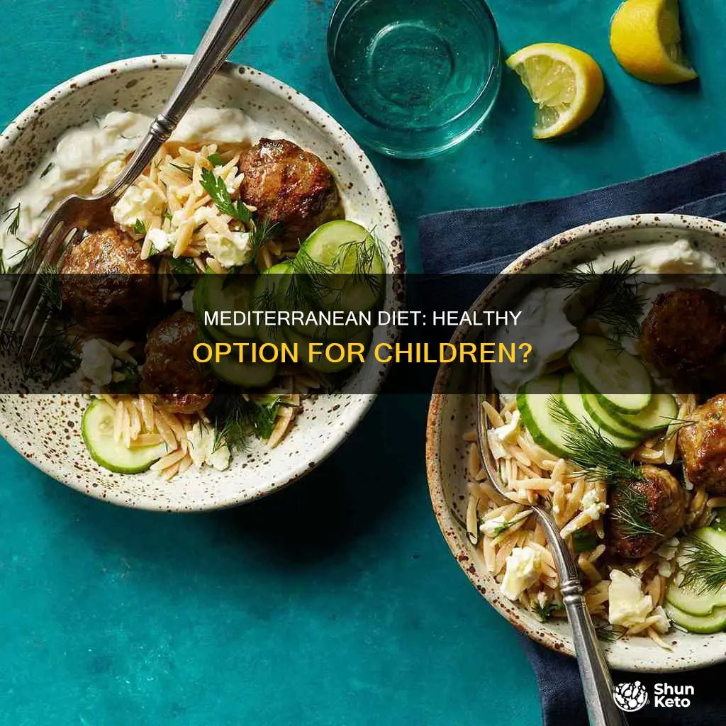 is mederteranian diet safe for children