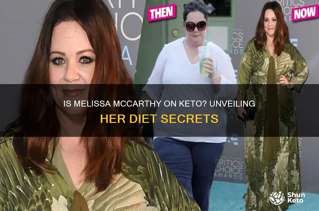 is melissa mccarthy following keto diet
