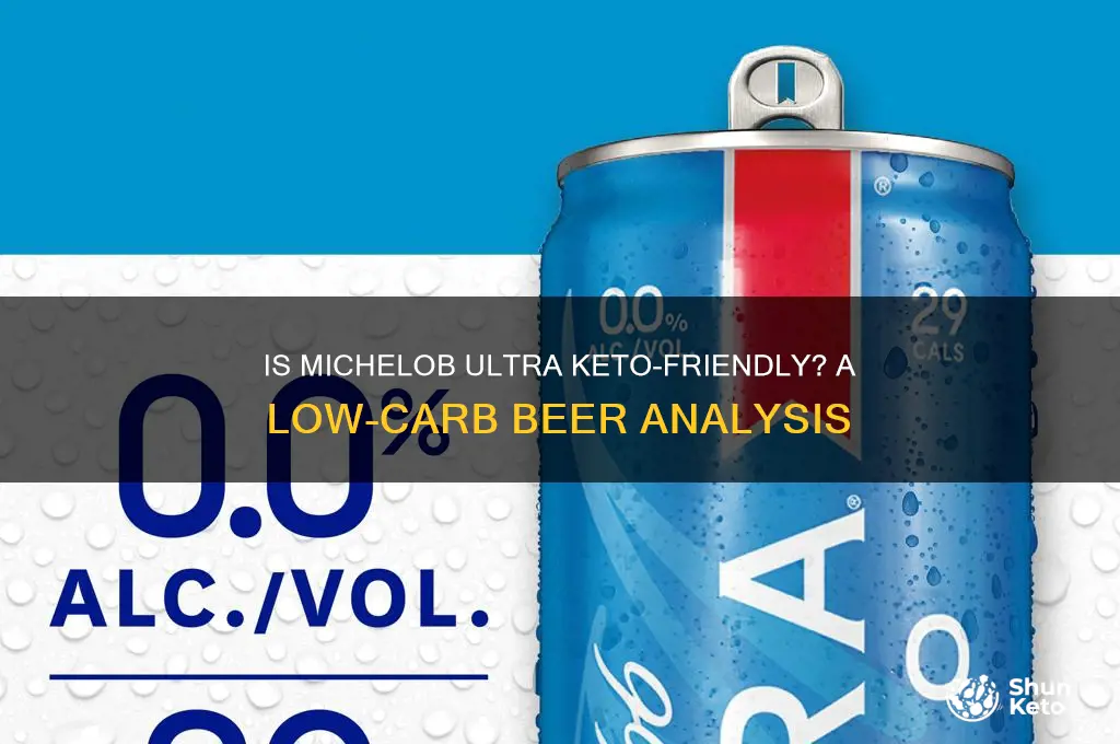 is michelob ultra keto