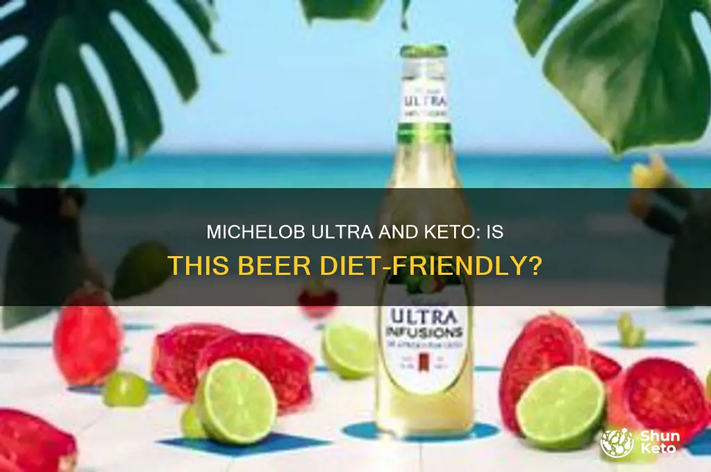 is michelob ultra ok on keto diet