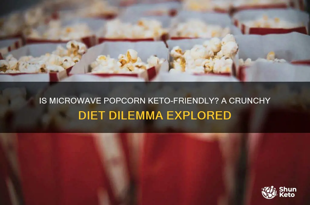 is microwave popcorn keto