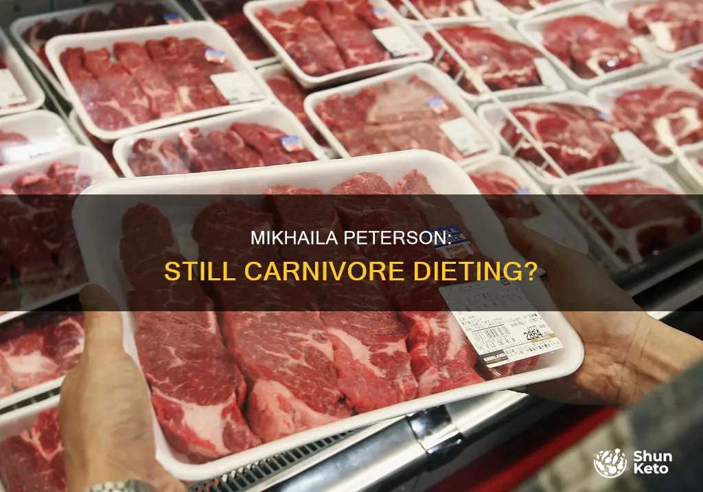 is mikhaila peterson still doing carnivore diet