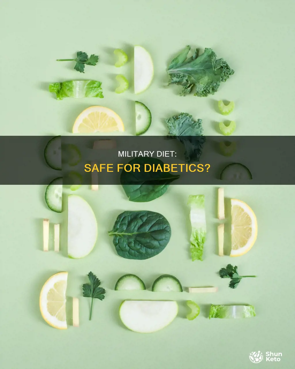 is military diet safe for diabetics