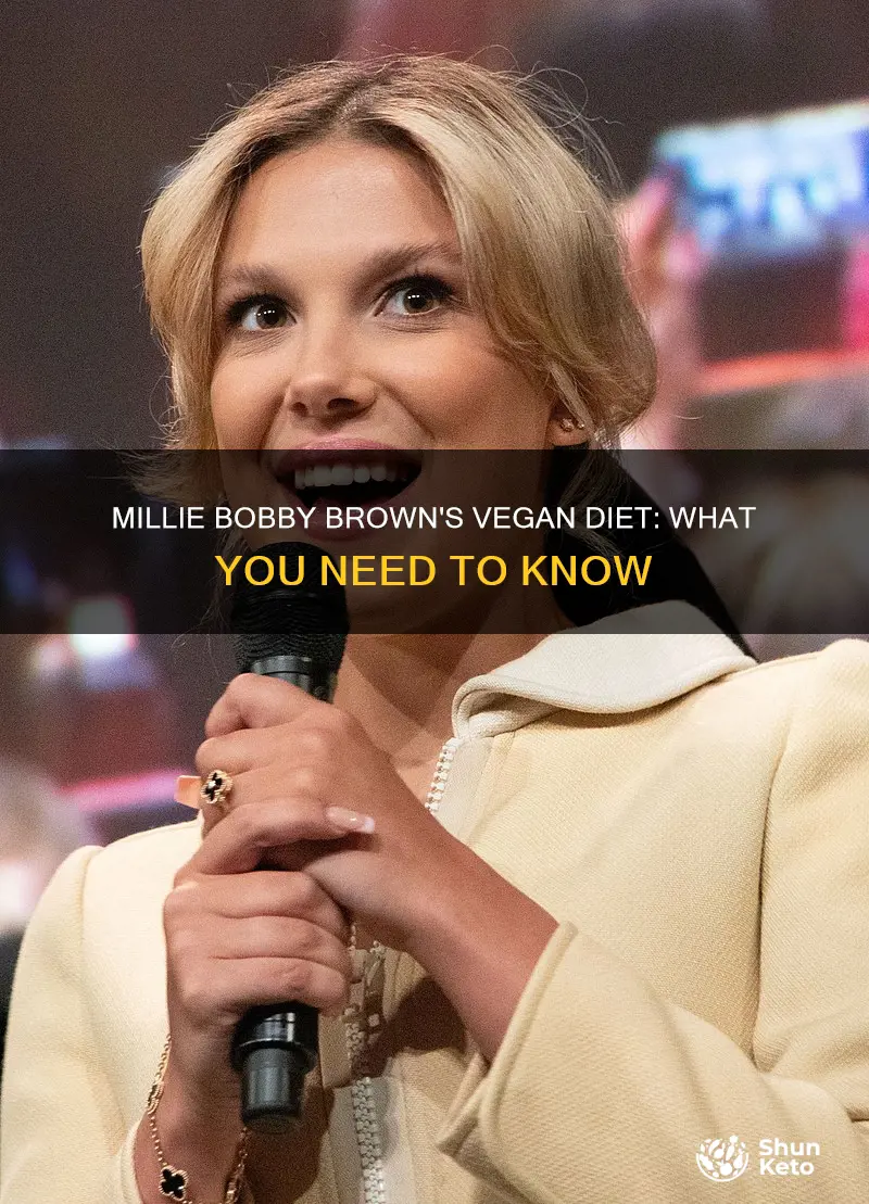 is millie bobby brown vegan diet