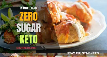 Keto-Friendly Minute Maid: Zero Sugar, Zero Guilt